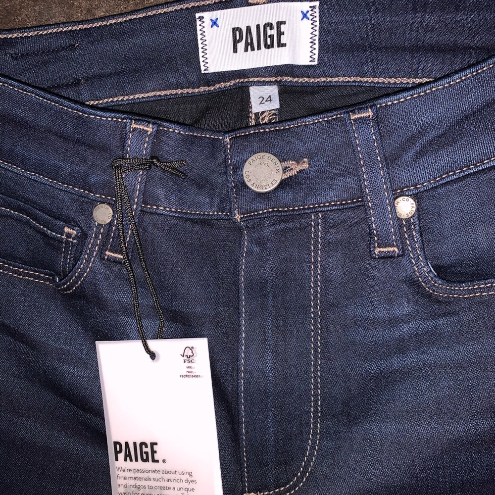 PAIGE Hoxton Ankle Skinny Jeans 💗 - Picture 2 of 5